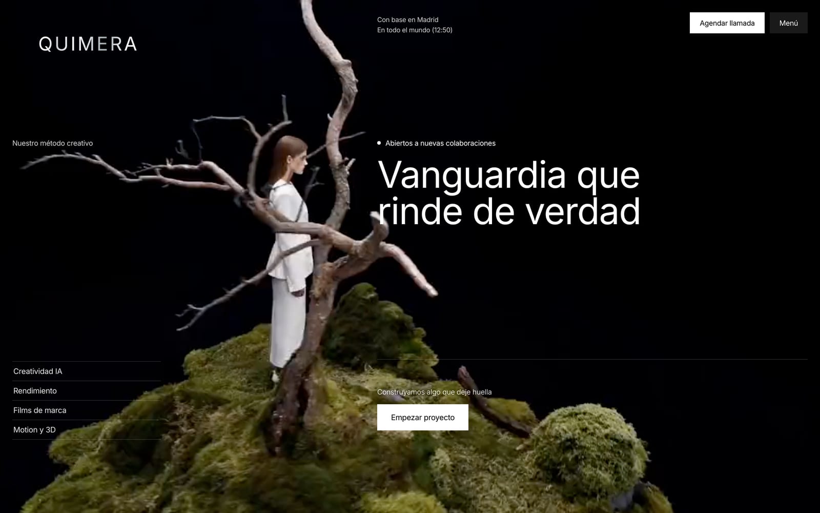 Tema Quimera de Logic2B para estudios creativos y productoras